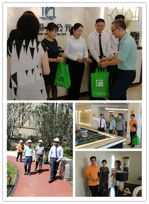 關懷一線業(yè)務團隊，上海市房地產經紀行業(yè)協會慰問華燕房盟